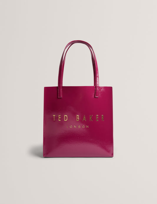 Women's CRINKON-Crinkle Large Icon Bag Deep Pink Ted Baker South Africa Bellabags