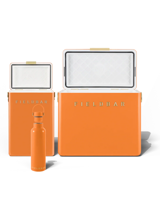 Cooler Box Set & Field Bottle / Orchard Orange
