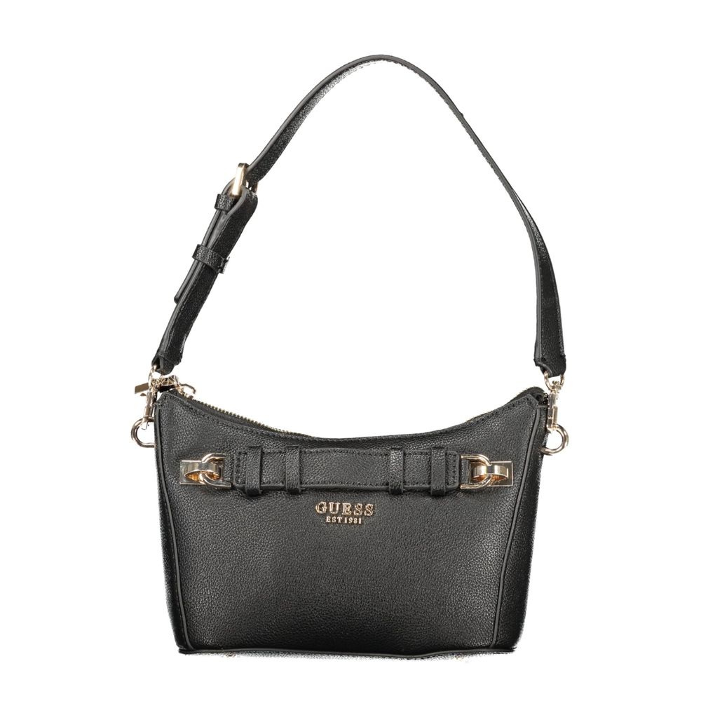 Guess Jeans Black Polyurethane Women Handbag Guess Jeans Xosier