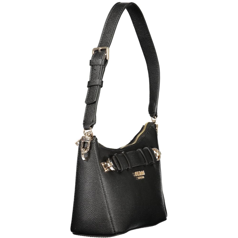 Guess Jeans Black Polyurethane Women Handbag Guess Jeans Xosier