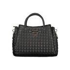 Guess Jeans Black Polyurethane Women Handbag Guess Jeans Xosier