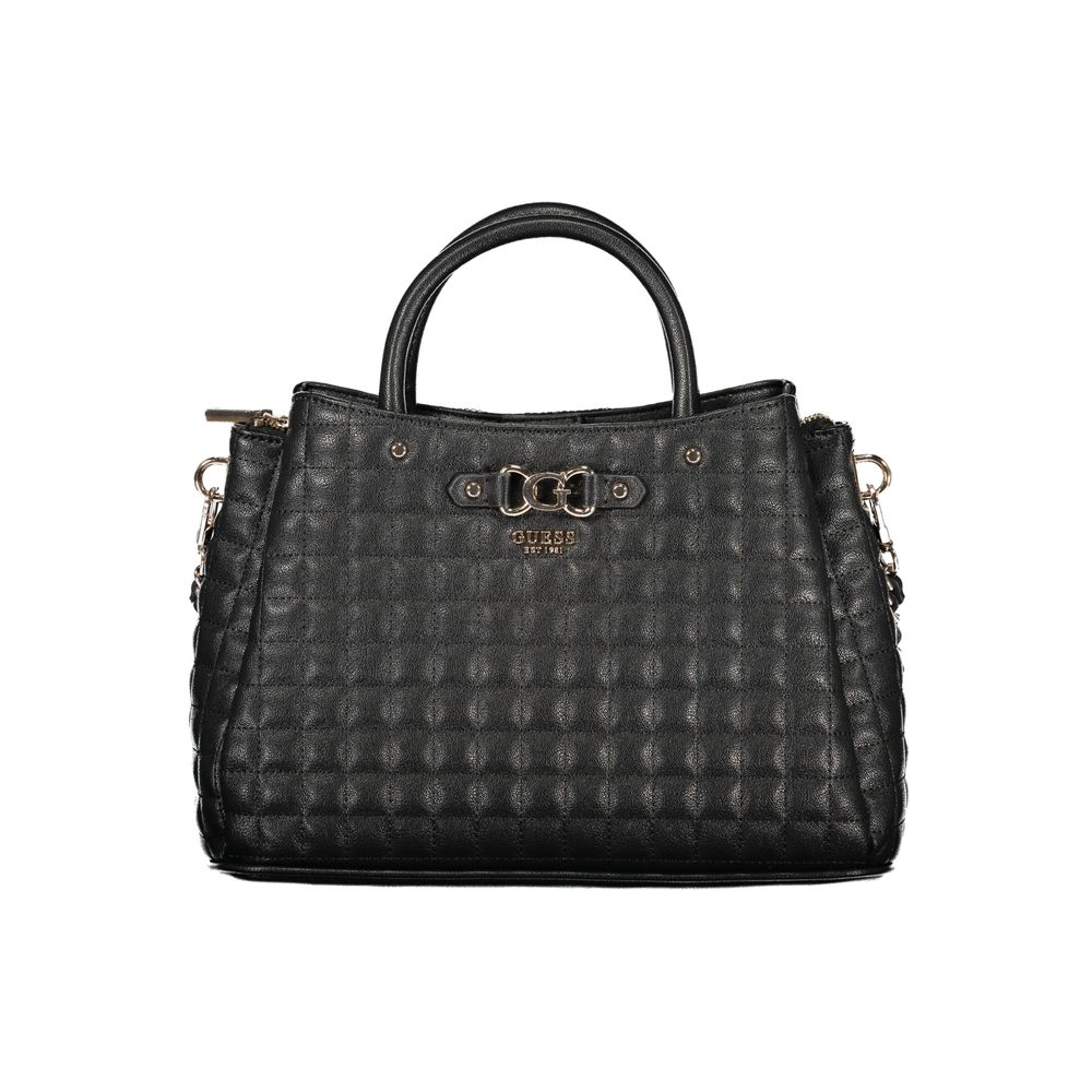 Guess Jeans Black Polyurethane Women Handbag Guess Jeans Xosier