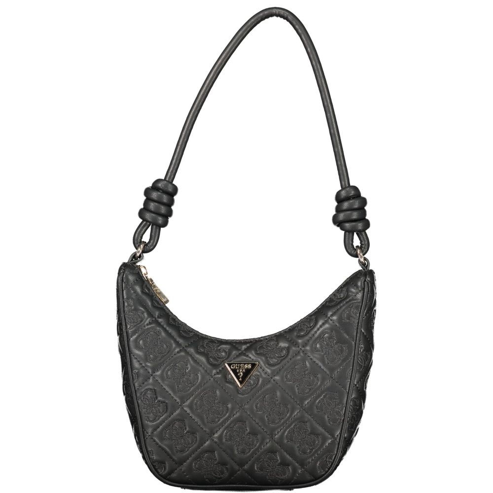 Guess Jeans Black Polyurethane Women Handbag Guess Jeans Xosier