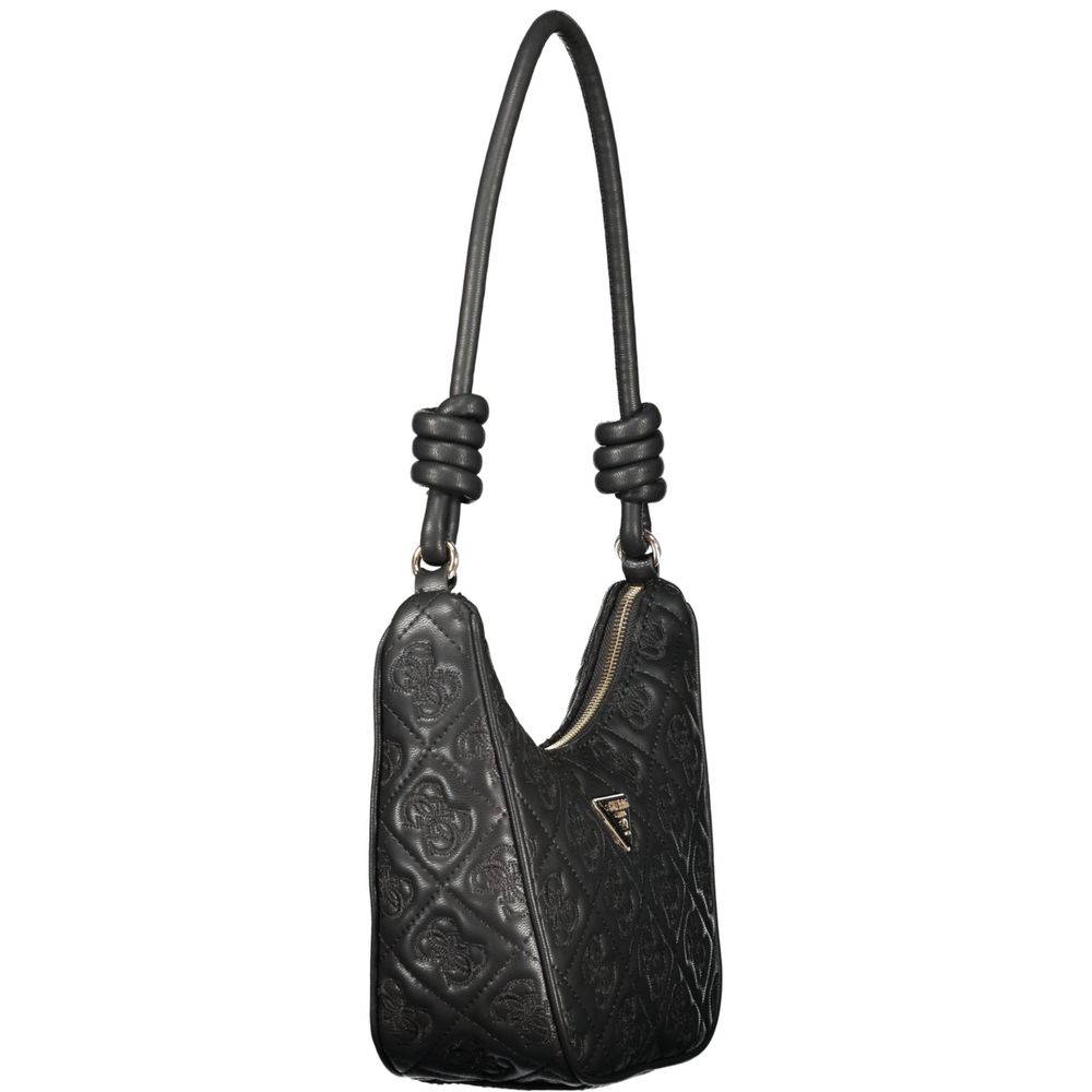Guess Jeans Black Polyurethane Women Handbag Guess Jeans Xosier
