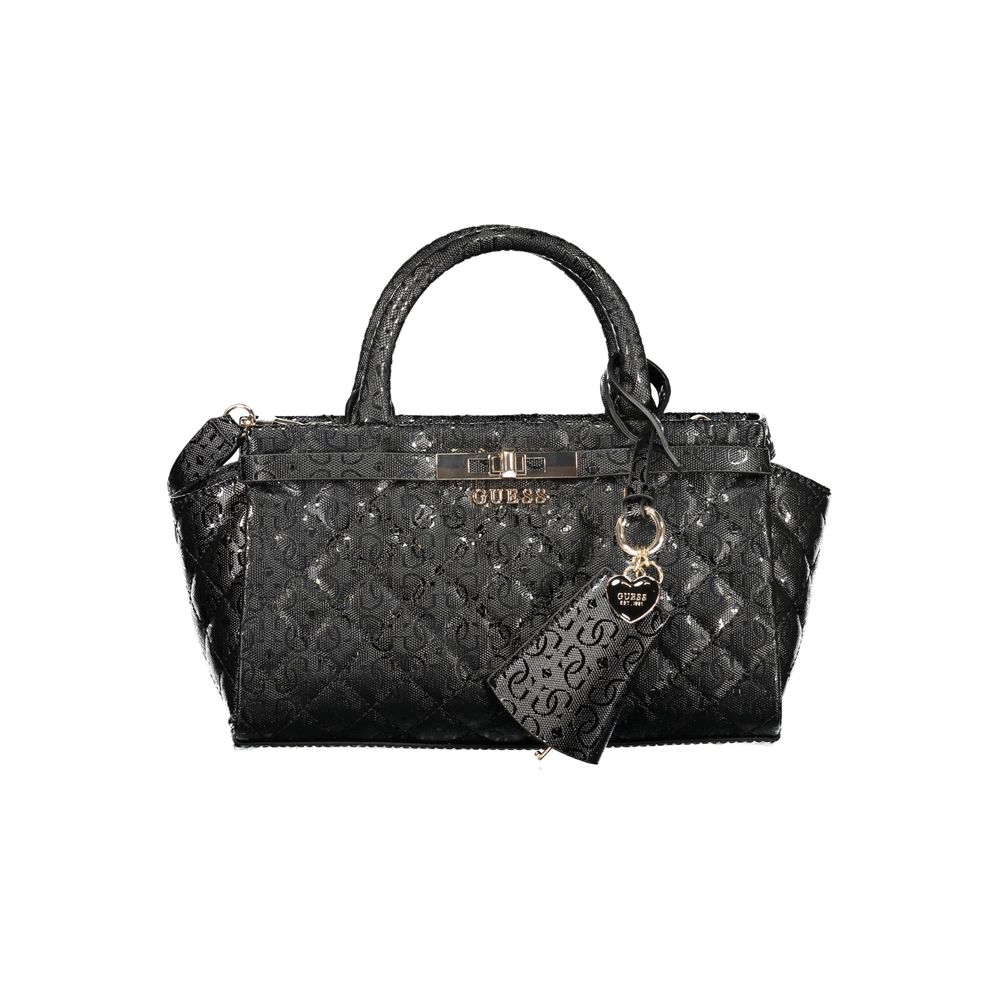 Guess Jeans Black Polyurethane Women Handbag Guess Jeans Xosier