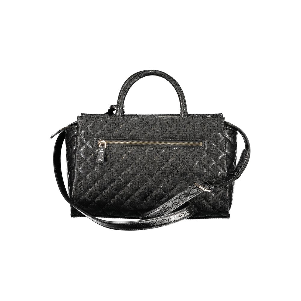 Guess Jeans Black Polyurethane Women's Handbag Guess Jeans Xosier