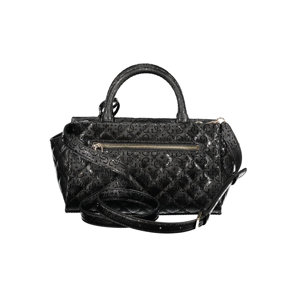 Guess Jeans Black Polyurethane Women Handbag Guess Jeans Xosier