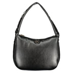 Guess Jeans Nero Poliuretano Women Handbag Guess Jeans Xosier
