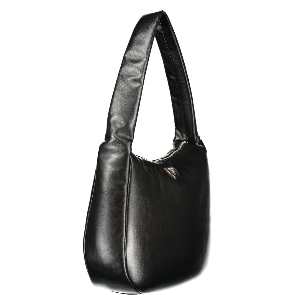 Guess Jeans Nero Poliuretano Women Handbag Guess Jeans Xosier