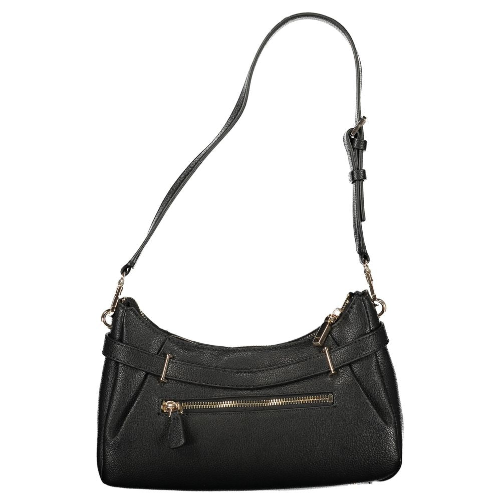 Guess Jeans Black Polyurethane Women Handbag Guess Jeans Xosier