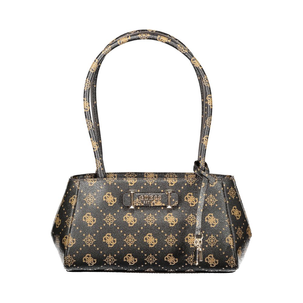 Guess Jeans Marrone Poliuretano Women Handbag Guess Jeans Xosier