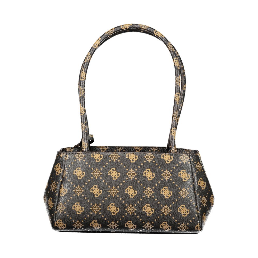 Guess Jeans Marrone Poliuretano Women Handbag Guess Jeans Xosier