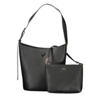 Guess Jeans Black Polyurethane Women Handbag Guess Jeans Xosier