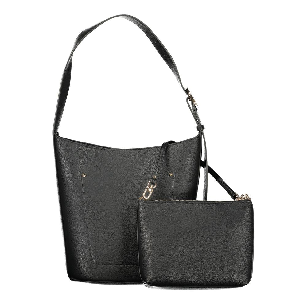 Guess Jeans Black Polyurethane Women Handbag Guess Jeans Xosier