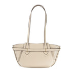 Guess Jeans Beige Polyurethane Women Handbag Guess Jeans Xosier
