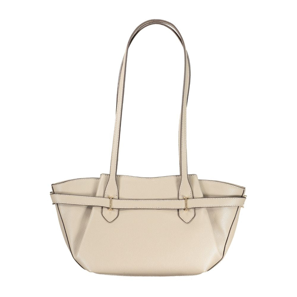 Guess Jeans Beige Polyurethane Women Handbag Guess Jeans Xosier