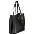 Guess Jeans Black Polyurethane Women's Handbag Guess Jeans Xosier