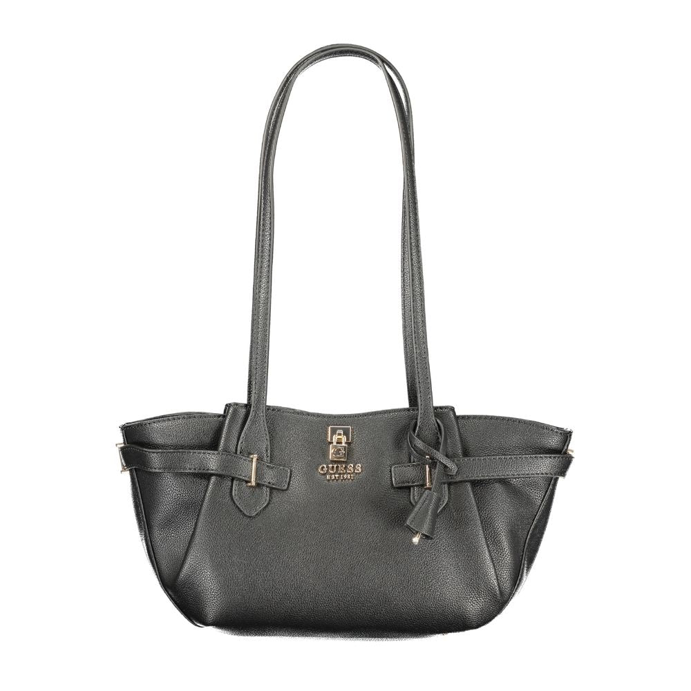 Guess Jeans Nero Polyurethane Women Handbag Guess Jeans Xosier