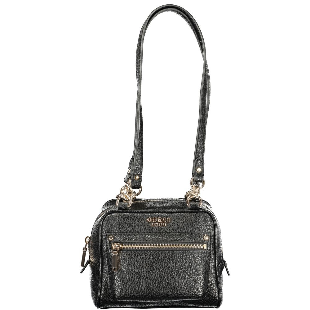 Guess Jeans Nero Polyurethane Women Handbag Guess Jeans Xosier