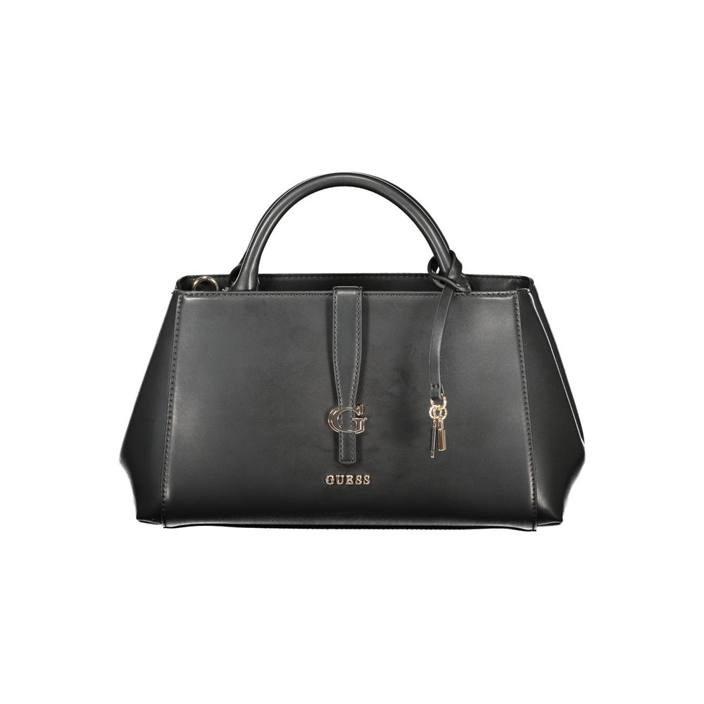 Guess Jeans Black Polyurethane Women Handbag Guess Jeans Xosier