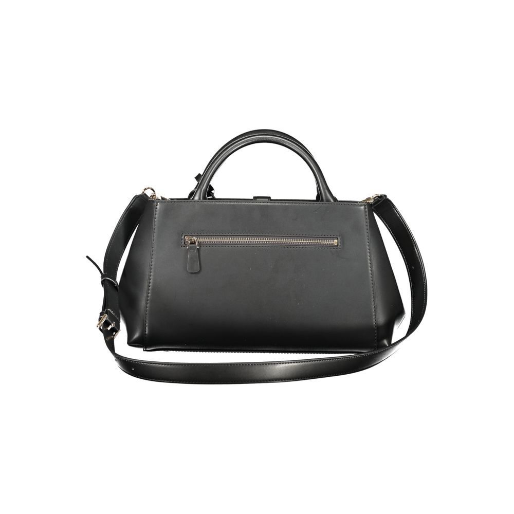 Guess Jeans Black Polyurethane Women Handbag Guess Jeans Xosier