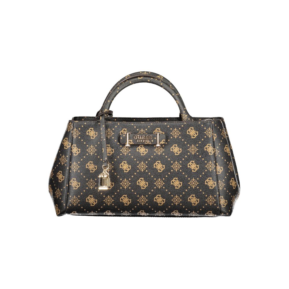 Guess Jeans Marrone Poliuretano Women Handbag Guess Jeans Xosier