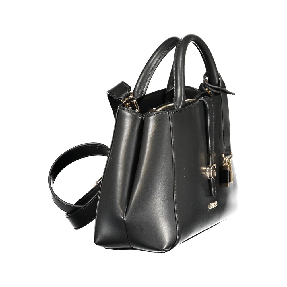 Guess Jeans Black Polyurethane Women Handbag Guess Jeans Xosier