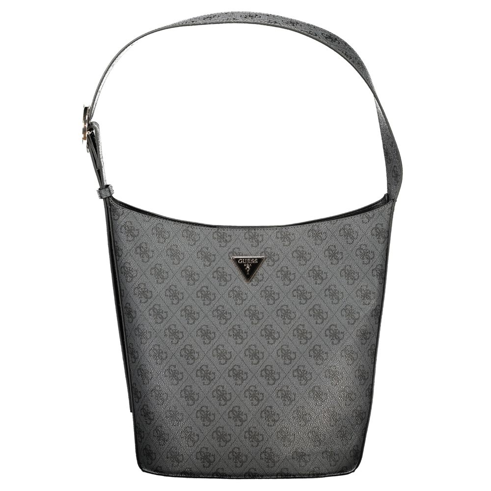 Guess Jeans Black Polyurethane Women Handbag Guess Jeans Xosier