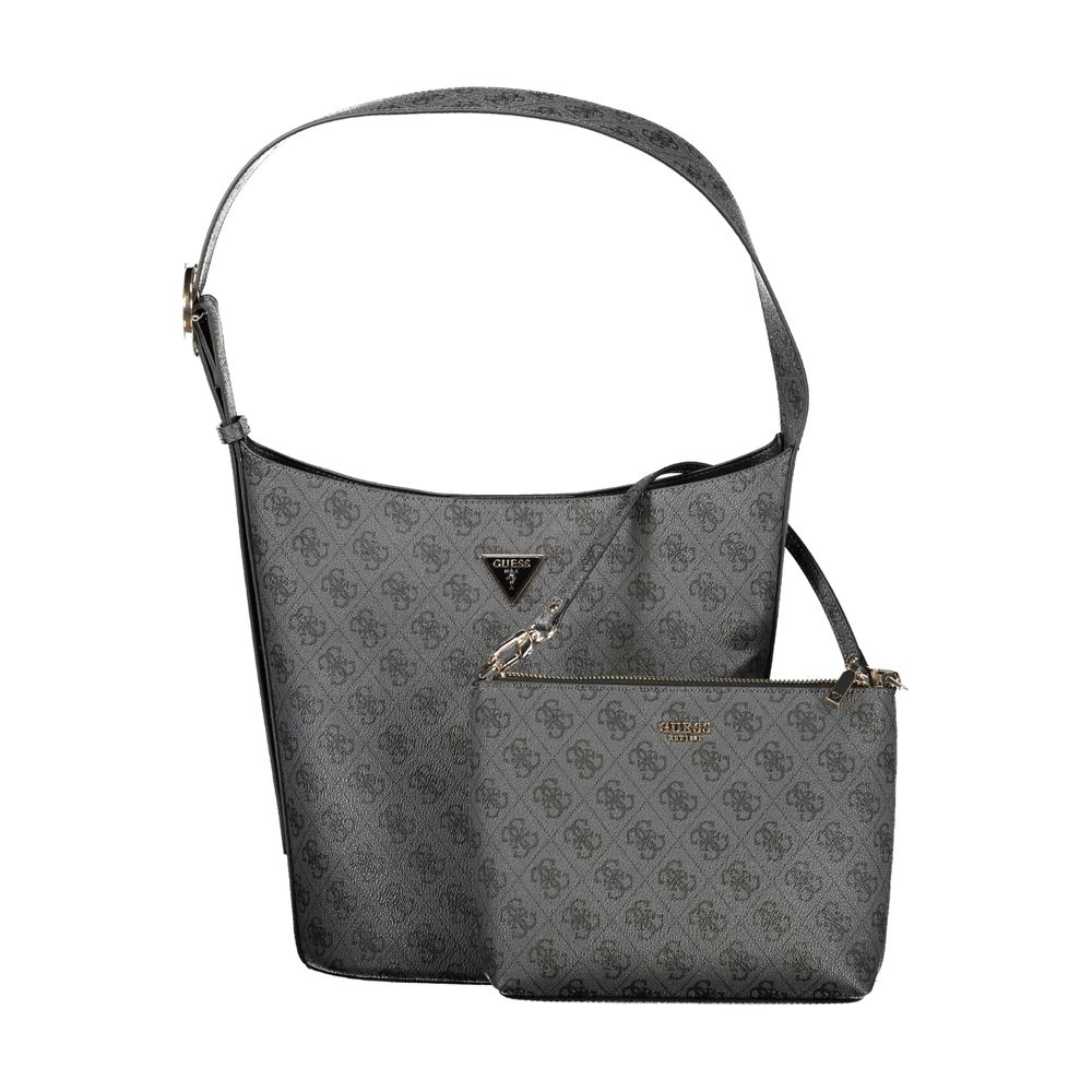 Guess Jeans Black Polyurethane Women Handbag Guess Jeans Xosier