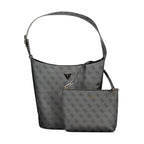 Guess Jeans Black Polyurethane Women Handbag Guess Jeans Xosier