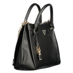 Guess Jeans Black Polyurethane Women Handbag Guess Jeans Xosier