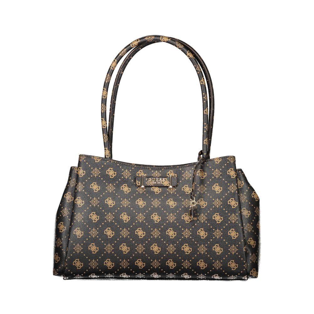 Guess Jeans Marrone Poliuretano Women Handbag Guess Jeans Xosier
