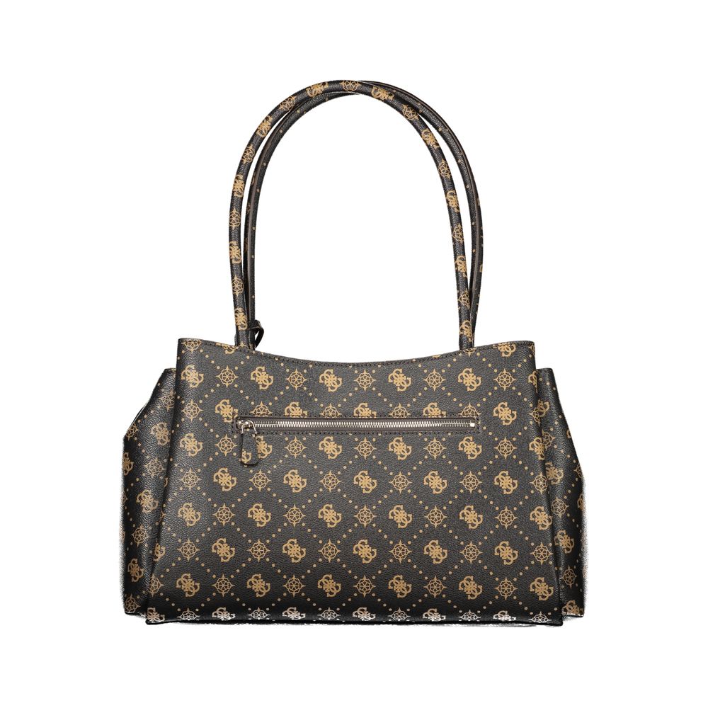 Guess Jeans Marrone Poliuretano Women Handbag Guess Jeans Xosier