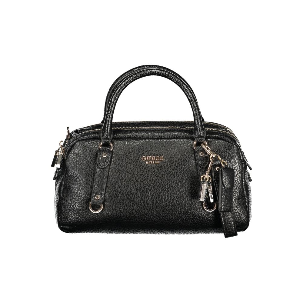 Guess Jeans Black Polyurethane Women Handbag Guess Jeans Xosier