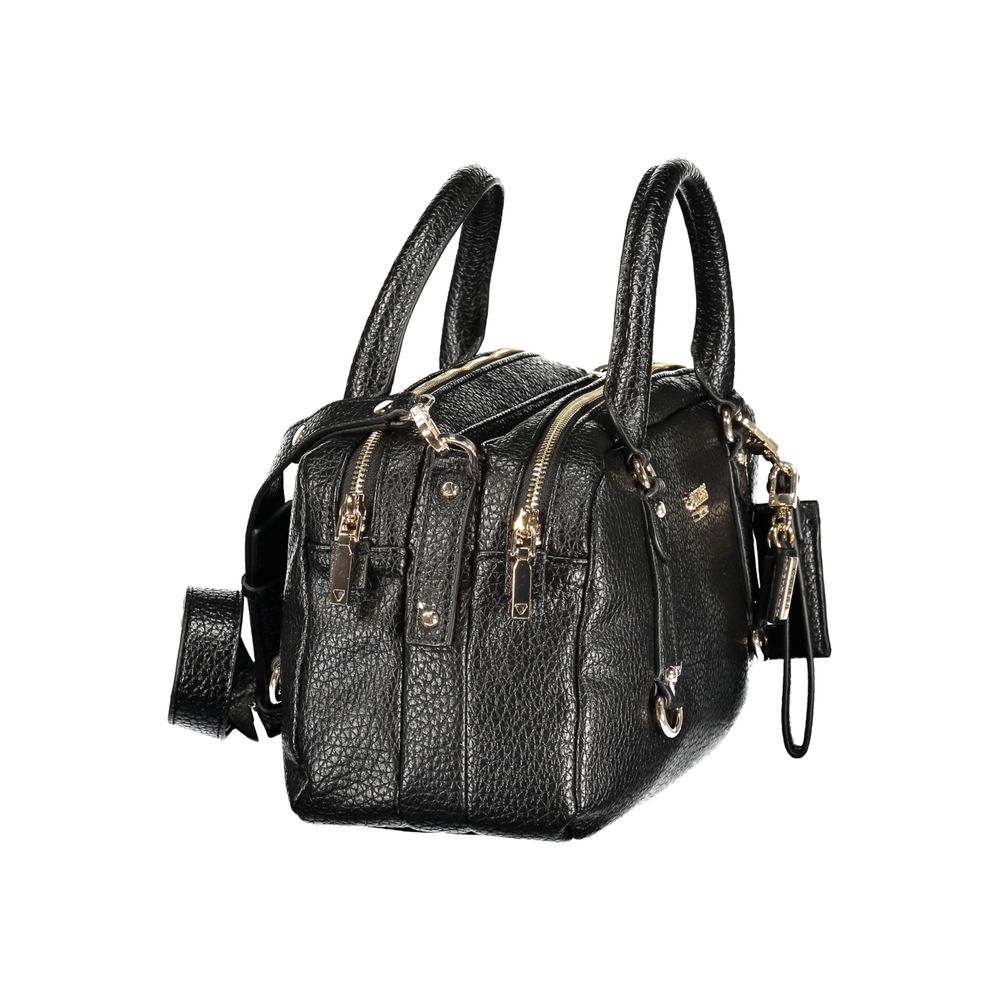 Guess Jeans Black Polyurethane Women Handbag Guess Jeans Xosier