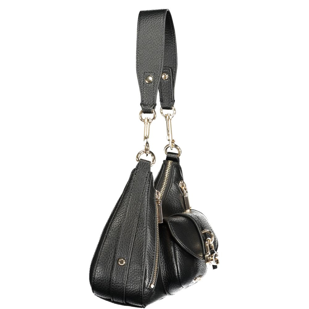 Guess Jeans Black Polyurethane Women Handbag Guess Jeans Xosier