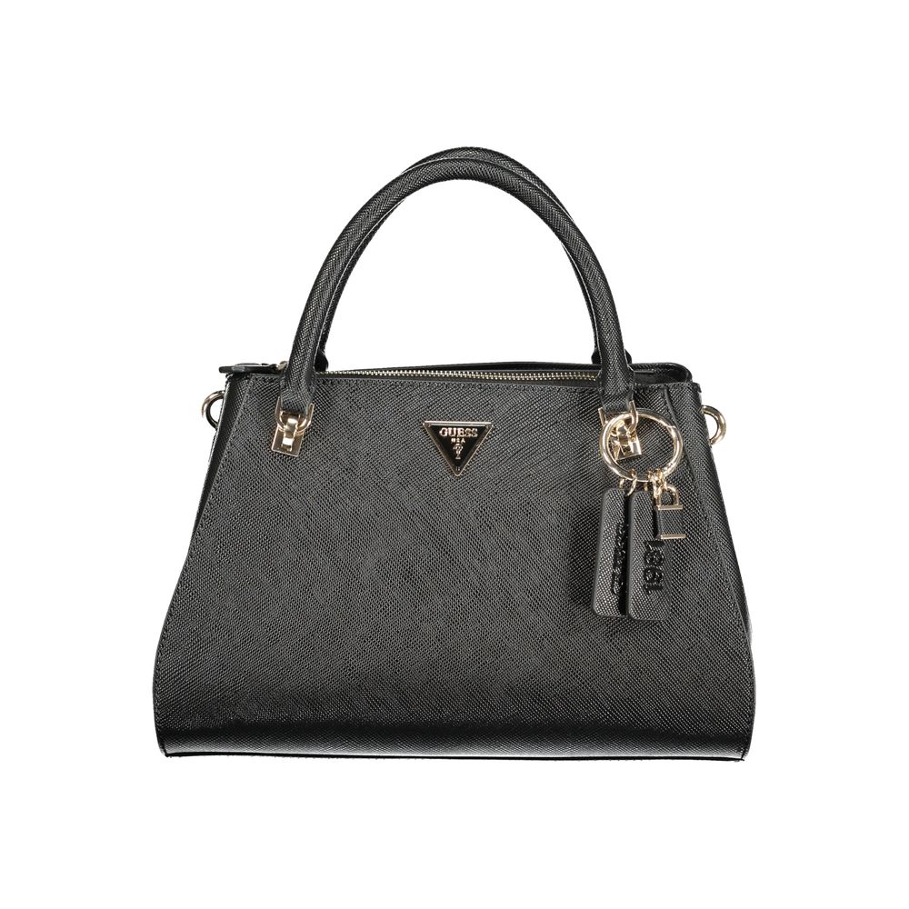 Guess Jeans Black Polyurethane Women Handbag Guess Jeans Xosier