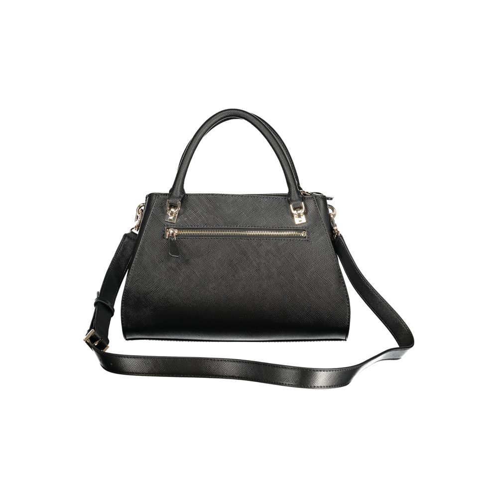 Guess Jeans Black Polyurethane Women Handbag Guess Jeans Xosier