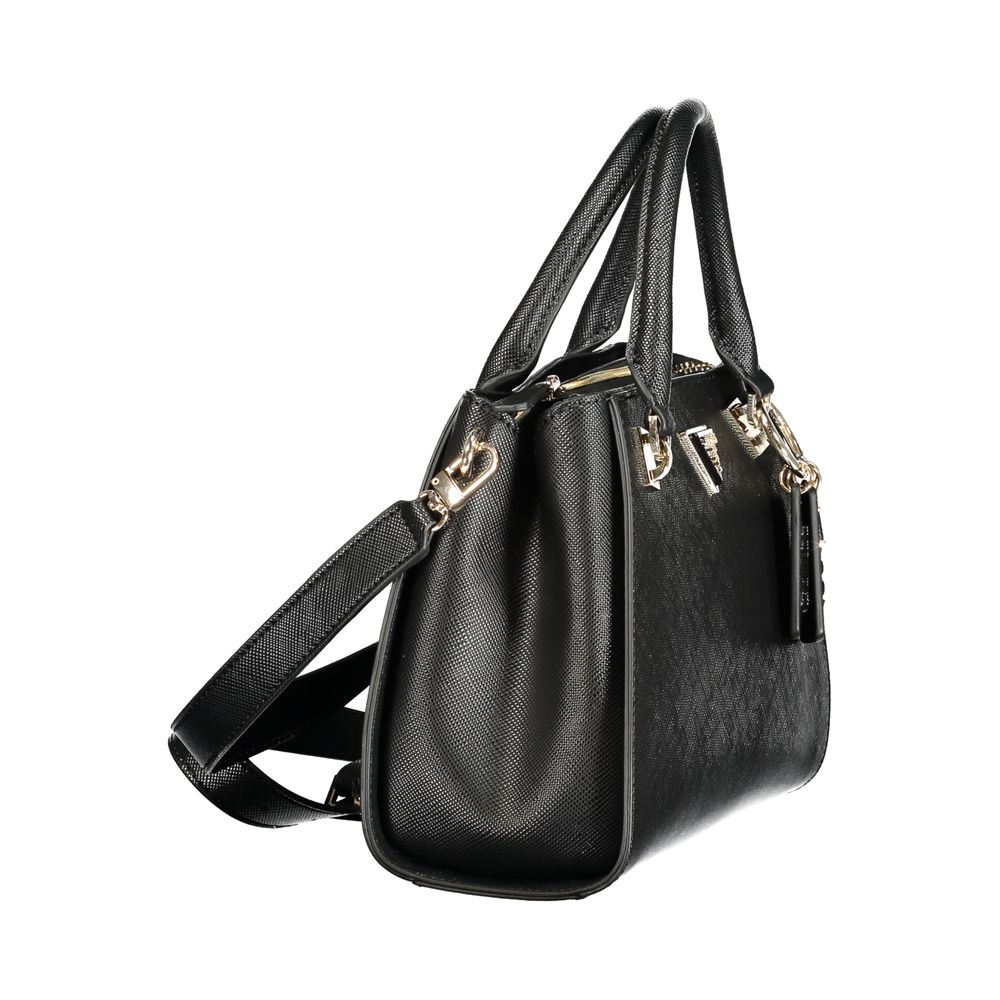 Guess Jeans Black Polyurethane Women Handbag Guess Jeans Xosier