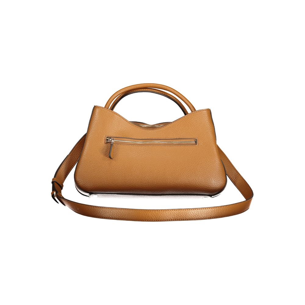 Guess Jeans Marrone Polyurethane Women Handbag Guess Jeans Xosier