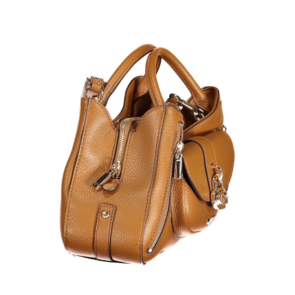 Guess Jeans Marrone Polyurethane Women Handbag Guess Jeans Xosier