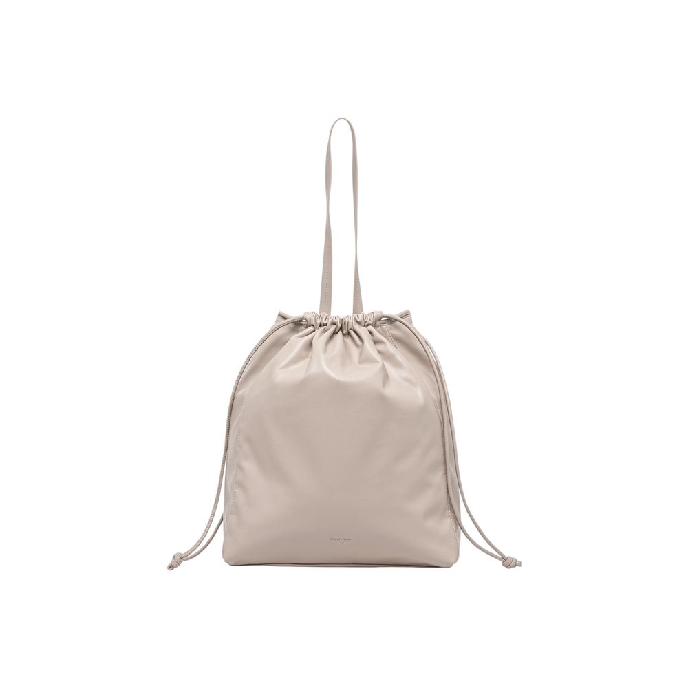 Calvin Klein Beige Polyethylene Handbag Calvin Klein Xosier