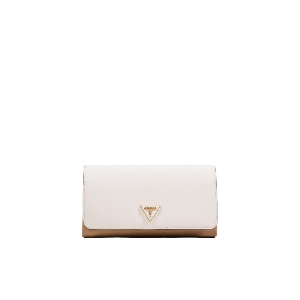 Guess Beige Polyethylene Clutch Bag Guess Xosier