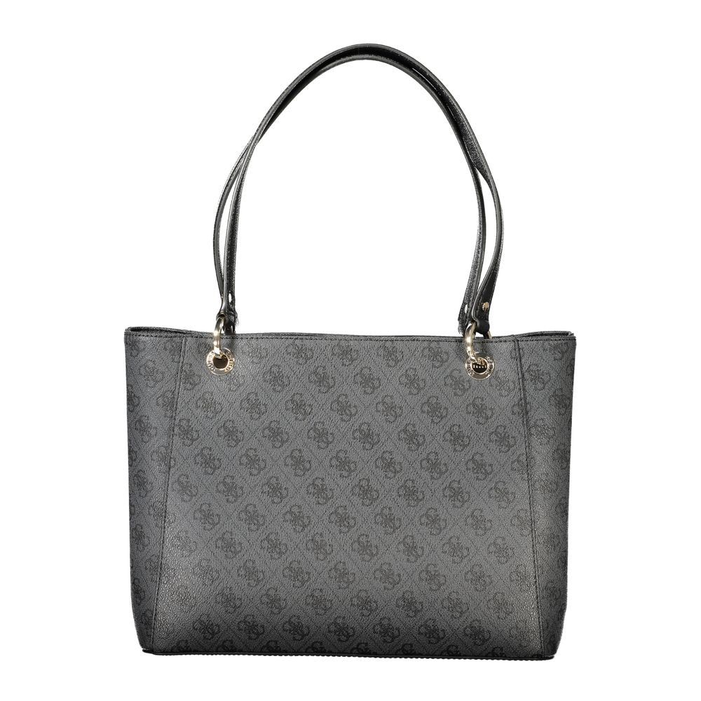 Guess Jeans Black Polyethylene Women Handbag Guess Jeans Xosier