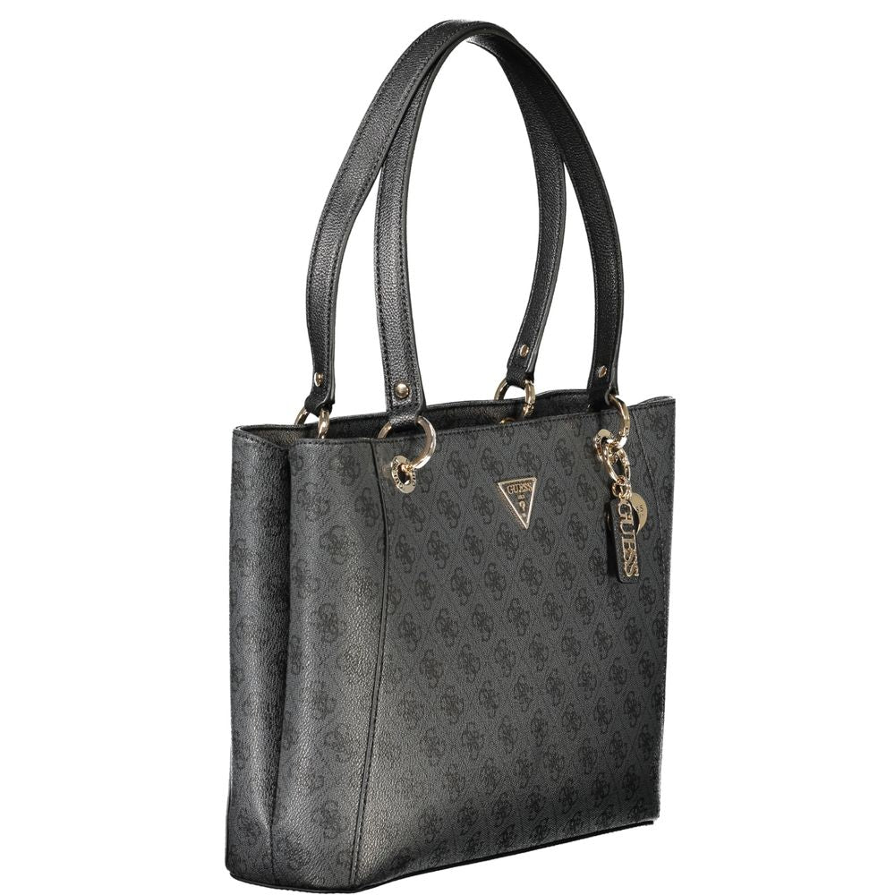 Guess Jeans Black Polyethylene Women Handbag Guess Jeans Xosier