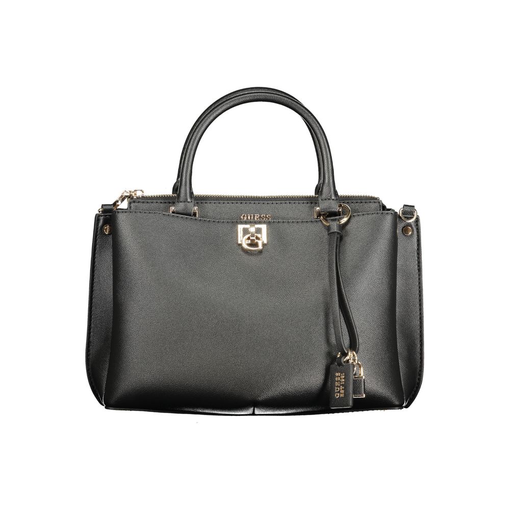 Guess Jeans Black Polyurethane Women Handbag Guess Jeans Xosier