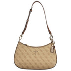 Guess Jeans Beige Polyurethane Women Handbag Guess Jeans Xosier