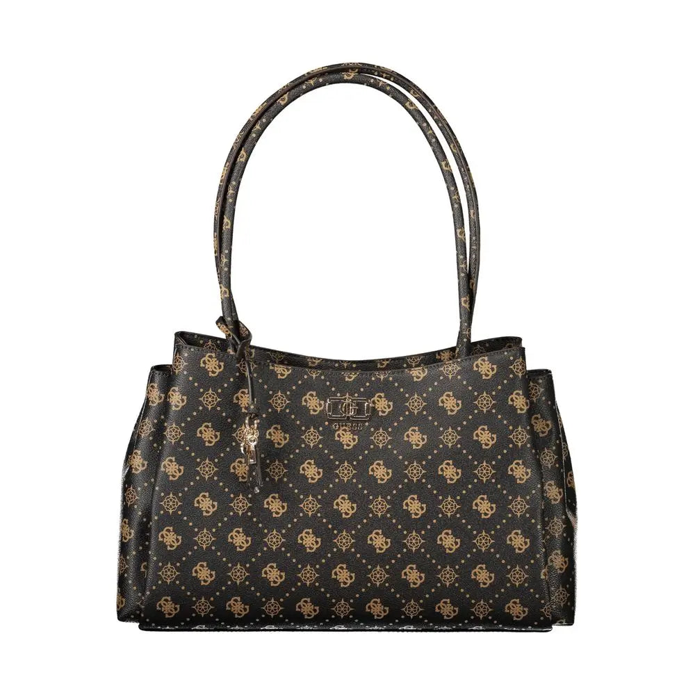 Guess Jeans Marrone Polyurethane Women Handbag Guess Jeans