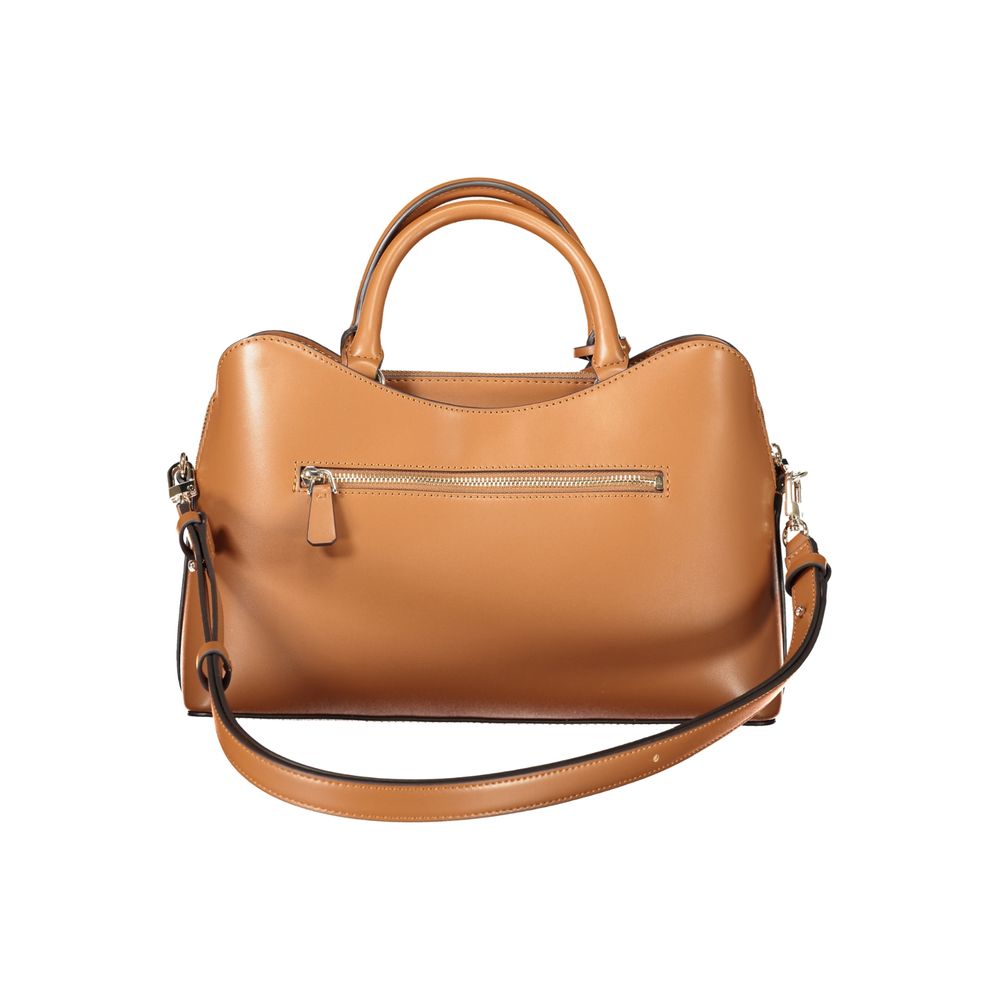 Guess Jeans Marrone Poliuretano Women Handbag Guess Jeans Xosier