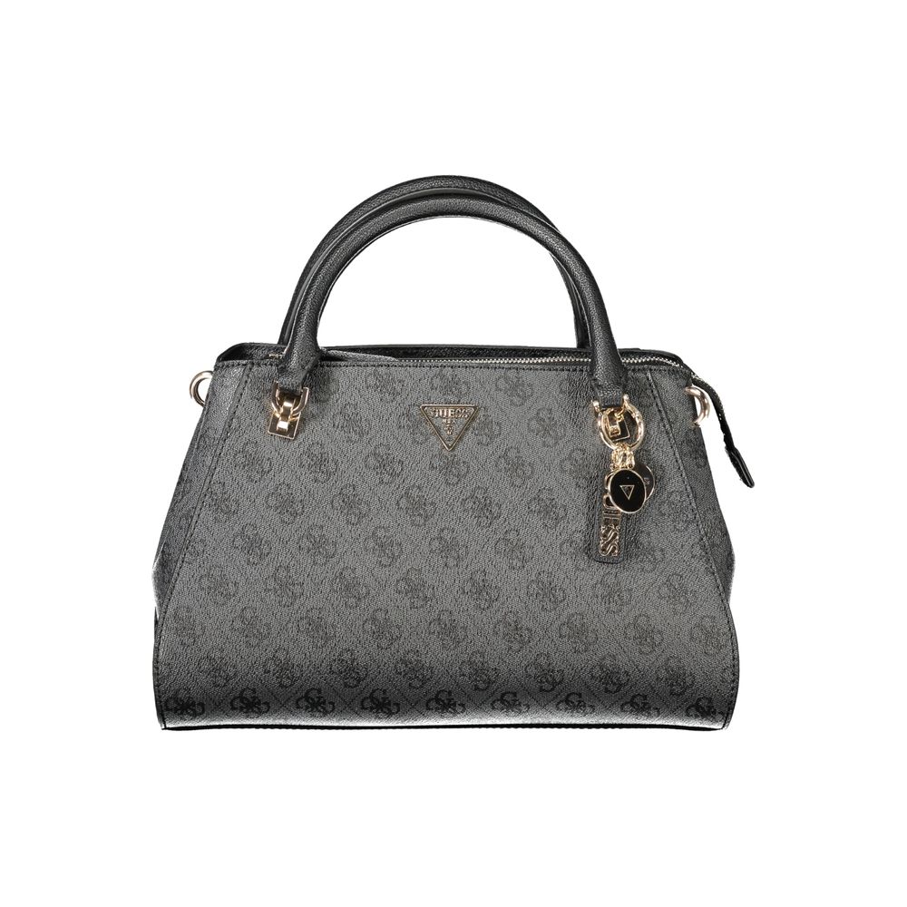 Guess Jeans Black Polyurethane Women Handbag Guess Jeans Xosier
